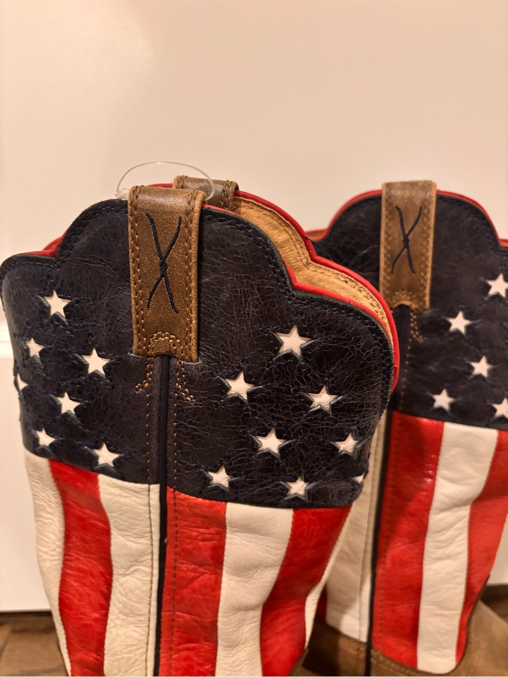 NWT Twisted X American Flag Western Cowgirl Boots - Picture 3 of 5